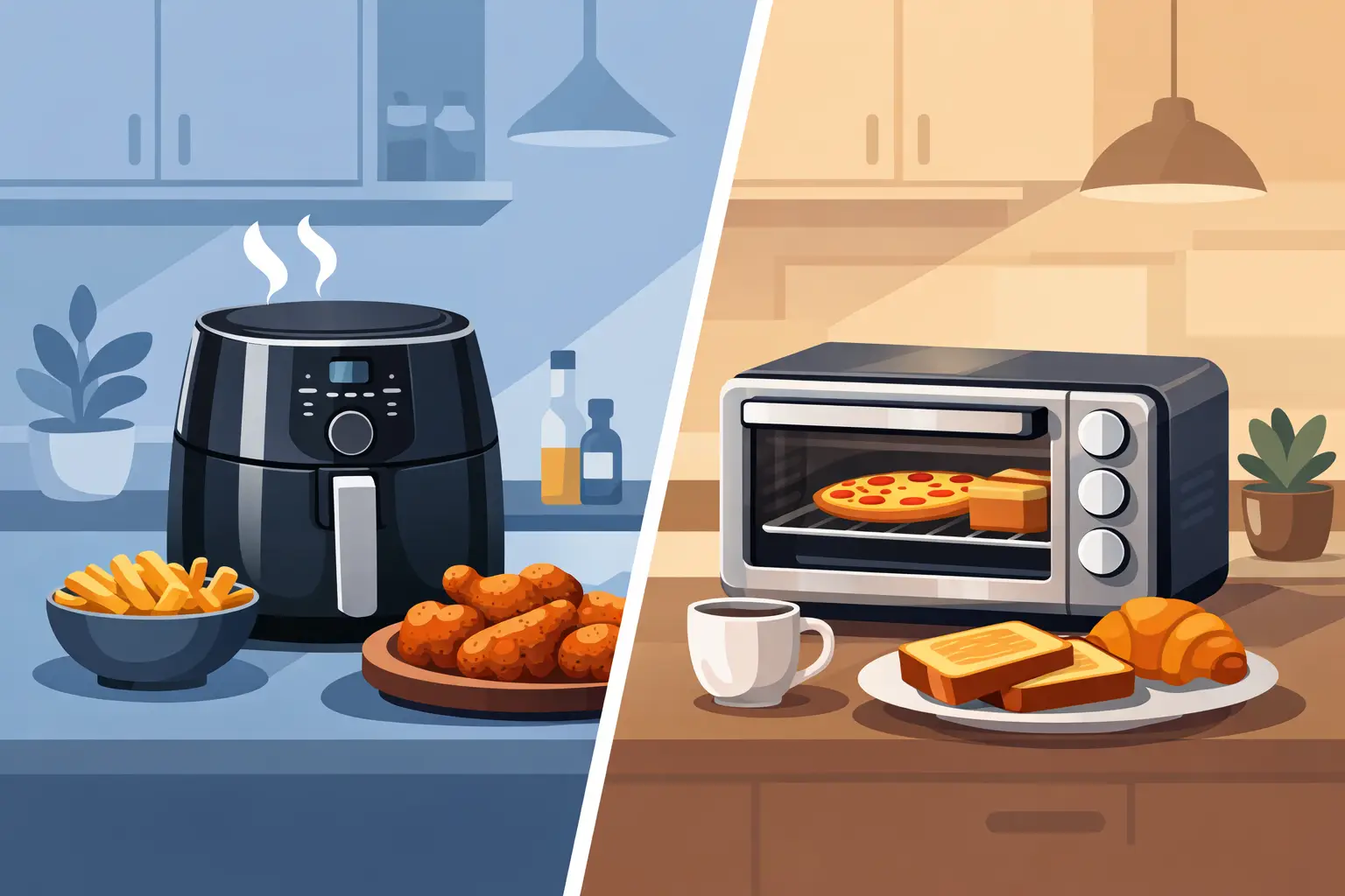 Air Fryer vs Toaster Oven: Which Fits Your Kitchen?