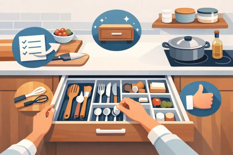How to Organize Kitchen Drawers That Stay Tidy