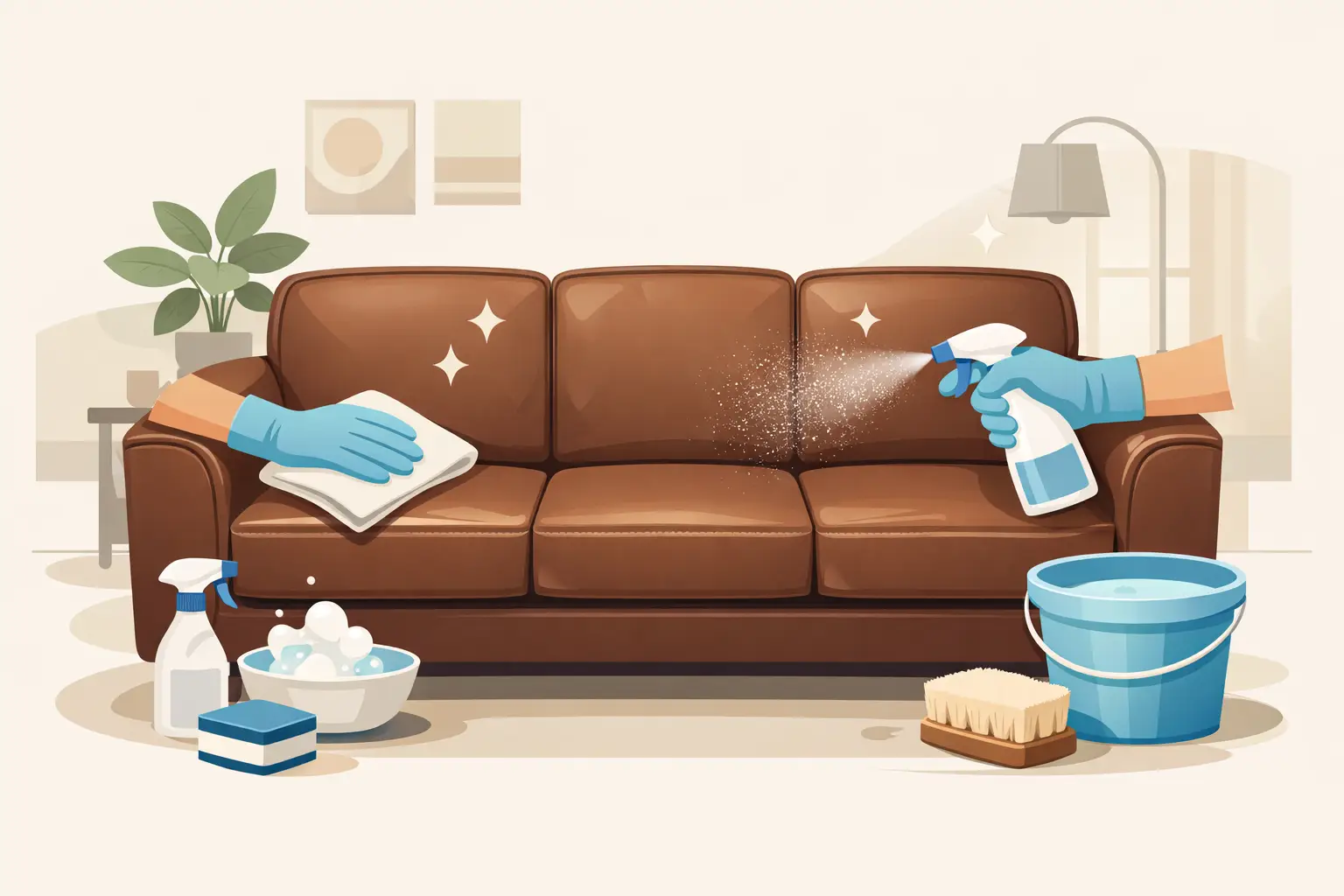 How to Clean Leather Sofa Without Damage