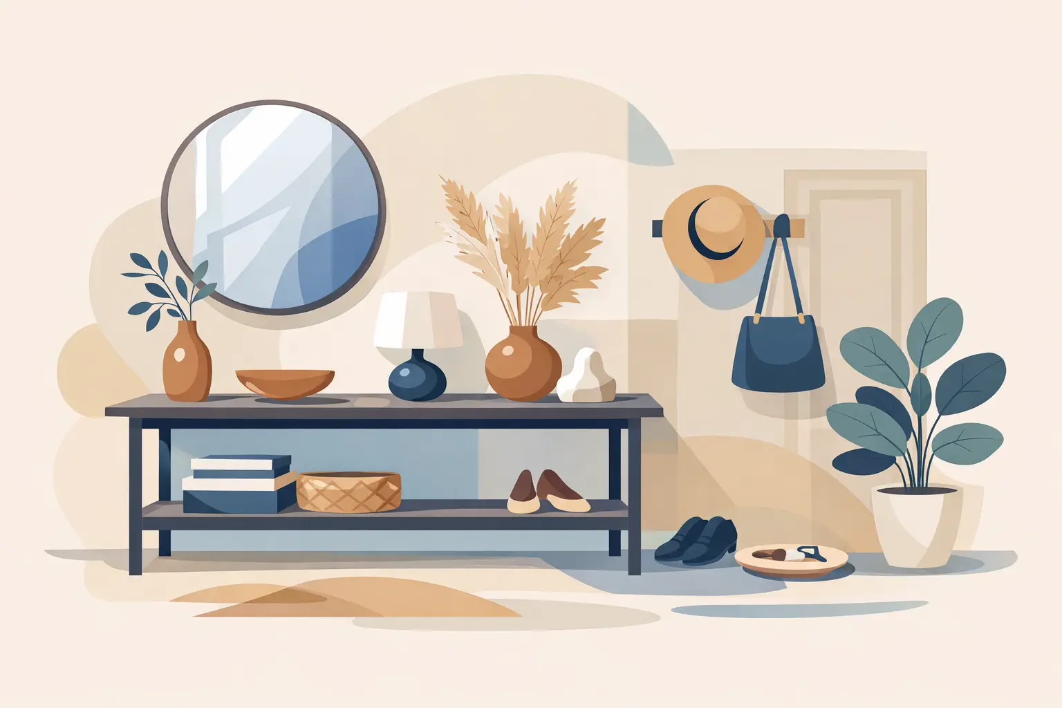 How to Style Entryway Console Tables With Ease