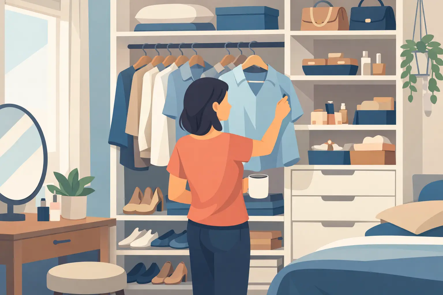 Closet Makeovers That Make Mornings Easier