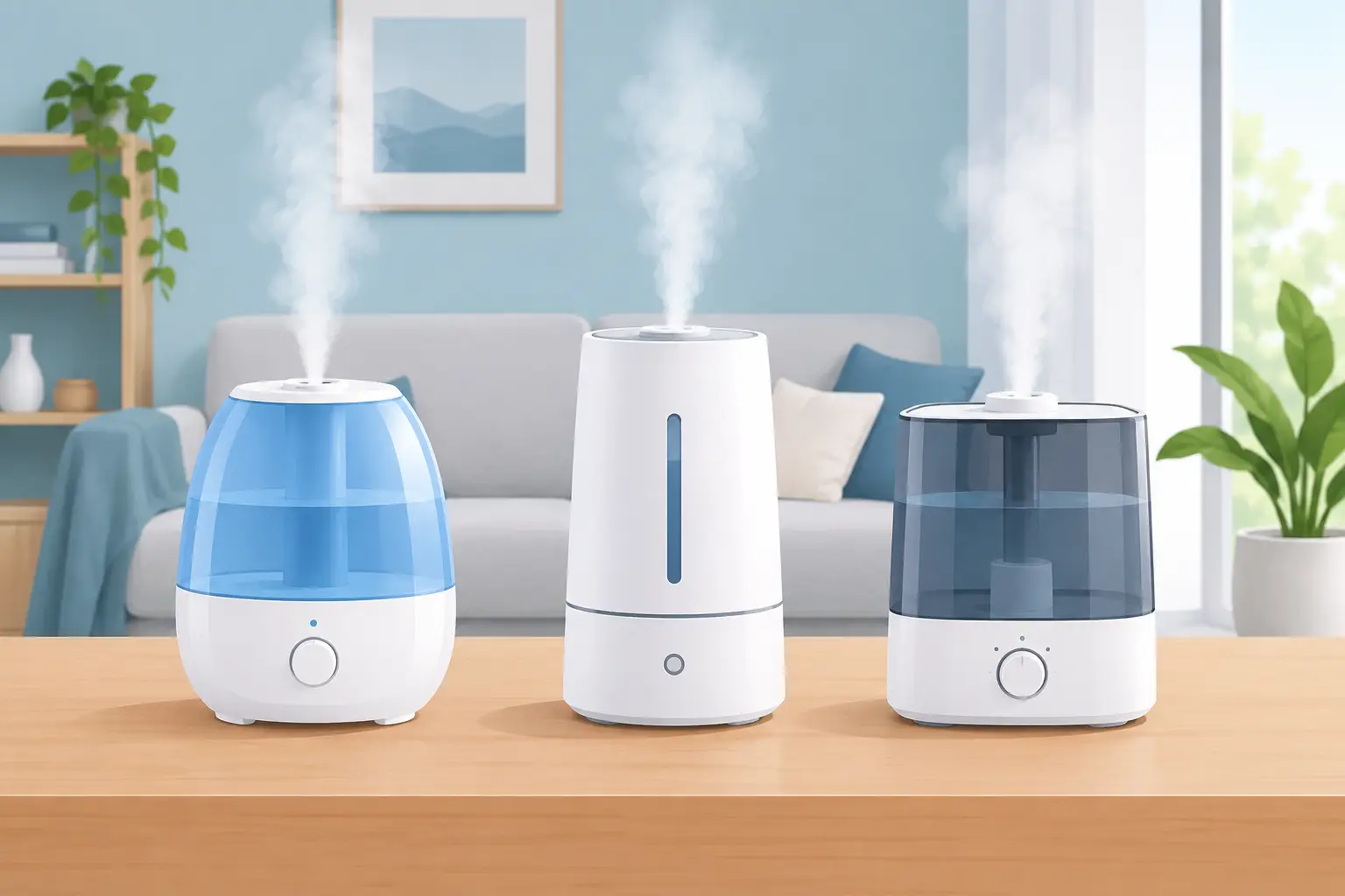 Humidifier Comparison for Better Home Comfort