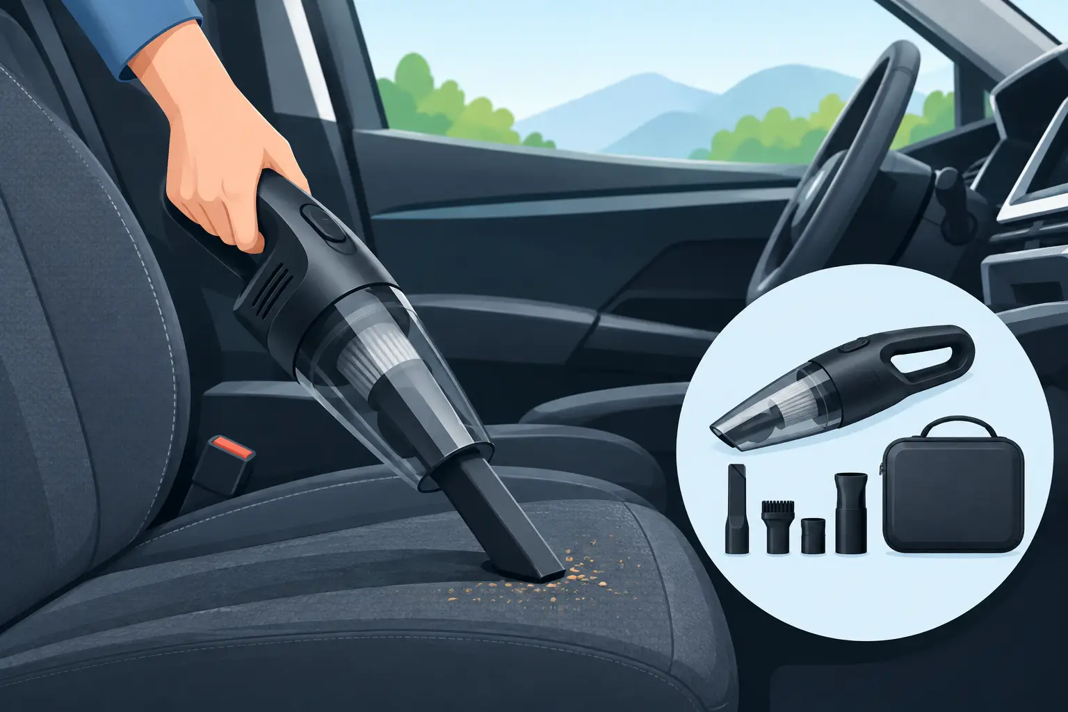 Best Portable Car Vacuum for a Cleaner Ride